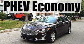 2020 Ford Fusion ENERGI - Battery Economy Review + Charge Up Costs