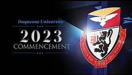 Duquesne University 2023 Winter Commencement