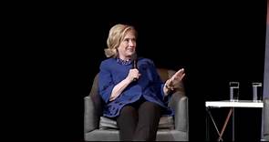 Hillary Clinton speaks at Crystal Bridges in Bentonville