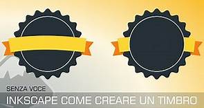 Inkscape come creare un timbro