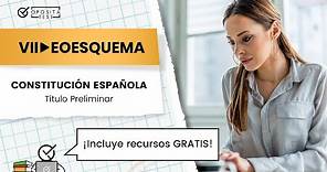 📚 Constitución Española 👉 Título Preliminar | Incluye recursos GRATIS