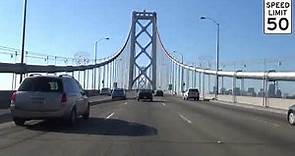 Crossing the Old San Francisco-Oakland Bay Bridge