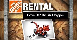 Boxer X7 Brush Chipper | The Home Depot Rental