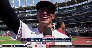 'I'm speechless': Tyler Freeman reflects on memorable MLB debut with Cleveland Guardians