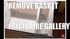 Remove Frigidaire Gallery Freezer Basket