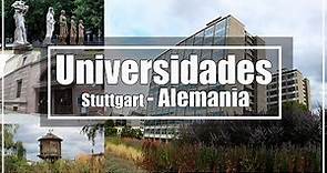 Universidades en Alemania - Cuales son los centros de Estudios en Stuttgart?