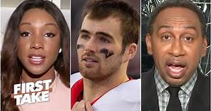 Stephen A. and Maria Taylor react to Jake Fromm's apology for 'elite white people' text | First Take