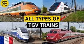 Evolution of French TGV Trains: EXPLAINED