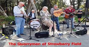 John Lennon's Quarrymen Performing at Strawberry Field - 28th August 2021