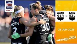 FIH Hockey Pro League 2022-23: Germany vs New Zealand (Women, Game 1) - Highlights