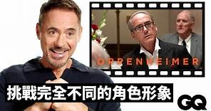 小勞勃道尼回顧《奧本海默》、《鋼鐵人》、《大法官》等不同人生階段的代表作品｜明星的經典角色｜GQ Taiwan