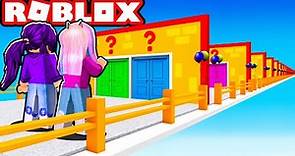 50/50 Pick a Door Obby! | Roblox
