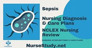 Sepsis Nursing Diagnosis and Nursing Care Plans - NurseStudy.Net