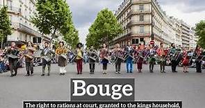 How to Say Bouge in English? | What is Bouge? | How Does Bouge Look?