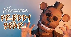 Cómo hacer una Máscara Freddy Fazbear (FNAF) con cartulina - Momuscraft