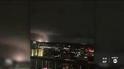 Tornadoes at night