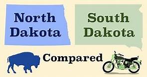 North Dakota and South Dakota Compared