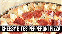 Homemade Cheesy Bites Pepperoni Pizza Recipe!