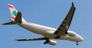 Airbus A330 Middle East Airlines landing at LHR