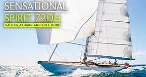 The most stunning yacht of 2023? We sail the Spirit 72DH and give you the full tour