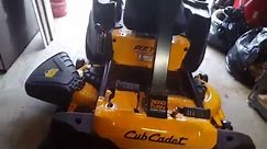 Cub Cadet RZT S mower review after 4.5 hours of use.