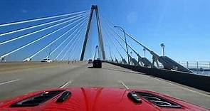 What it’s like: Driving over the Cooper River Bridge in Charleston, SC