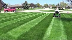 The ultimate in lawn striping.