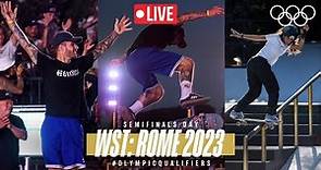 🔴 LIVE Street Skateboarding semifinals! | WST: Rome 2023 | #RoadToParis2024