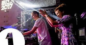 Disclosure B2B Annie Mac live at Café Mambo for Radio 1 in Ibiza 2017