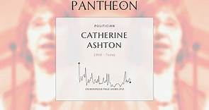 Catherine Ashton Biography - British politician (born 1956)