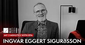 My 3 minutes with EFA - Ingvar Eggert Sigurðsson