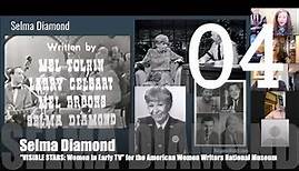 04 Selma Diamond From Women in Early TV for the American Women Writers National Museum