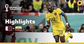 Ecuador get the World Cup rolling! | Ecuador v Qatar highlights | FIFA World Cup Qatar 2022