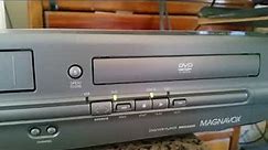 Magnavox MWD2205 DVD/VCR Player test
