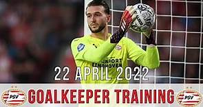 Joël Drommel | PSV Eindhoven: Goalkeeper Training | 22/4/2022
