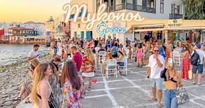 Mykonos, Greece 🌴 | A Glamorous Oasis of Luxury | 4K 60fps HDR Walking Tour