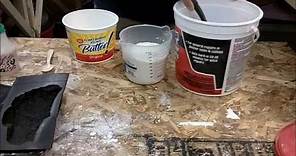 How To mix Plaster of Paris - For longer working time.