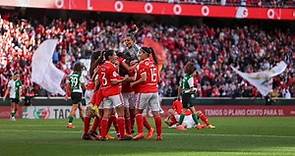 Benfica 5 - 0 Sporting (Taça de Portugal Feminina - Quartos de Final - 21-01-23)