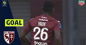 Goal Papa Ndiaga YADE (21' - FC METZ) FC METZ - DIJON FCO (1-1) 20/21