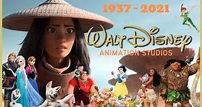 Evolution of Walt Disney Animation Studios (1937-2021)