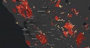 When did the forest near you last burn? Map shows 30 years of California wildfires