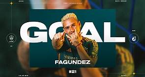 LA Galaxy - DIEGO FAGUNDEZ'S FIRST GOAL FOR THE 💙🤍💛