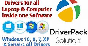 How to download and install drivers for all Laptop and Computer || How to use Driver Pack Solution