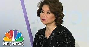 Transportation Secretary Elaine Chao Shares "Me Too" Moment | NBC News