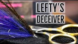 Lefty's Deceiver Fly Pattern (Fly Tying Tutorial)