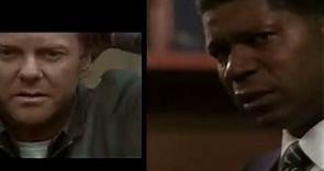 President David Palmer crying for his friend Jack Bauer!!