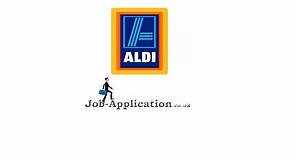 Aldi Job Application Online Process
