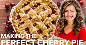 How to Make CLASSIC CHERRY PIE with the BEST CRUST