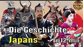 Die Geschichte Japans in 12 Minuten!