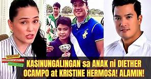 KASINUNGALINGAN sa Long Lost SON ni Kristine Hermosa kay Diether Ocampo Na Kumakalat sa Social Media